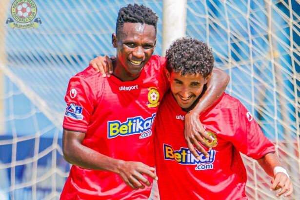 Alvin Mang'eni and Mohammed Bajaber